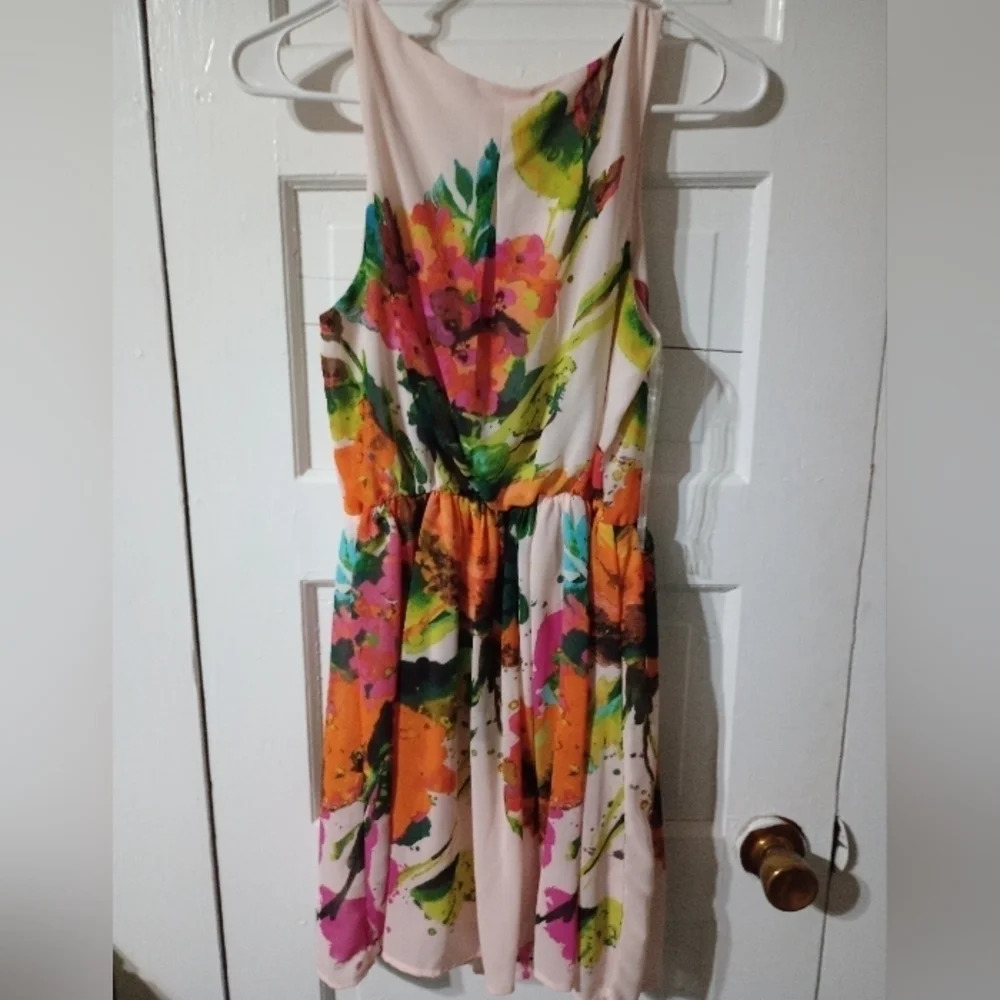 Margo and Sebastian size small spring dress (Rox043)